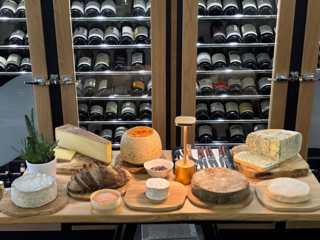 plateau de fromage au Restaurant La Garenne